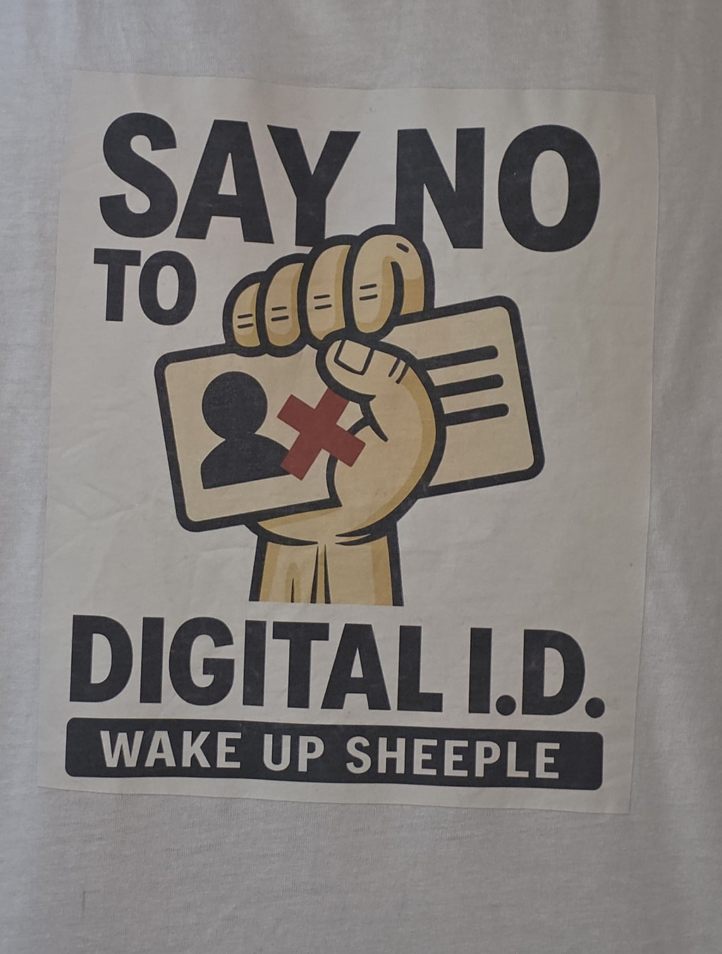 T-Shirt -NO DIGITAL I.D.