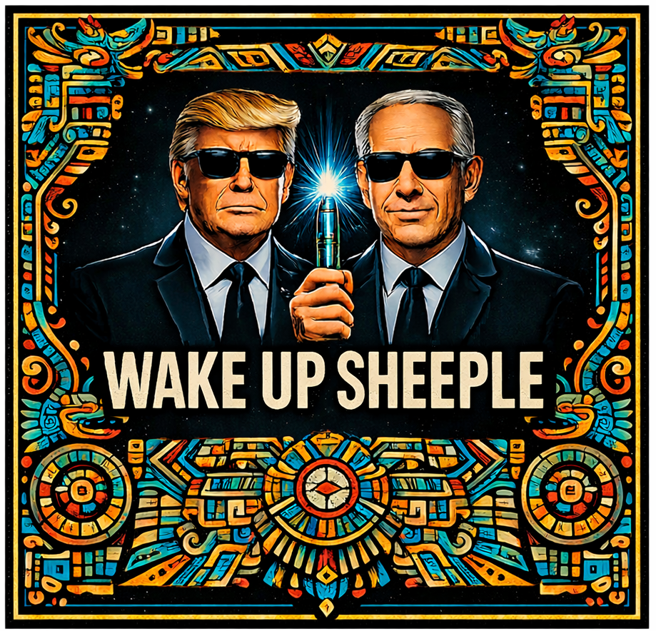 WAKE UP SHEEPLE... Modern Men In Black Edition