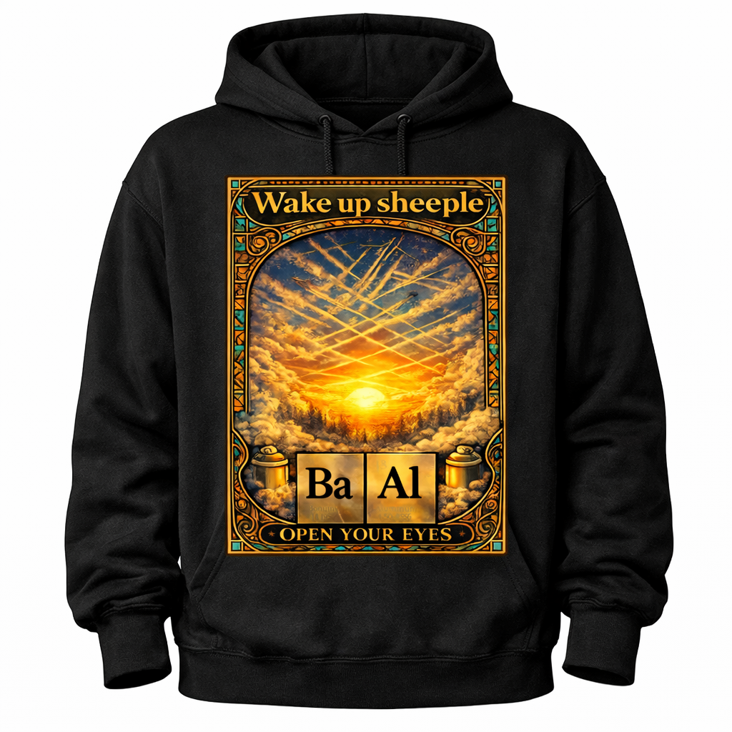 Wake Up Sheeple...Open Your Eyes Hoodie