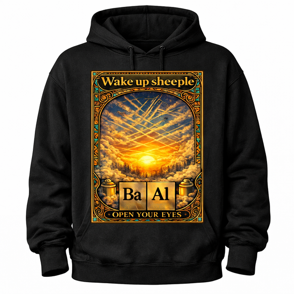 Wake Up Sheeple...Open Your Eyes Hoodie