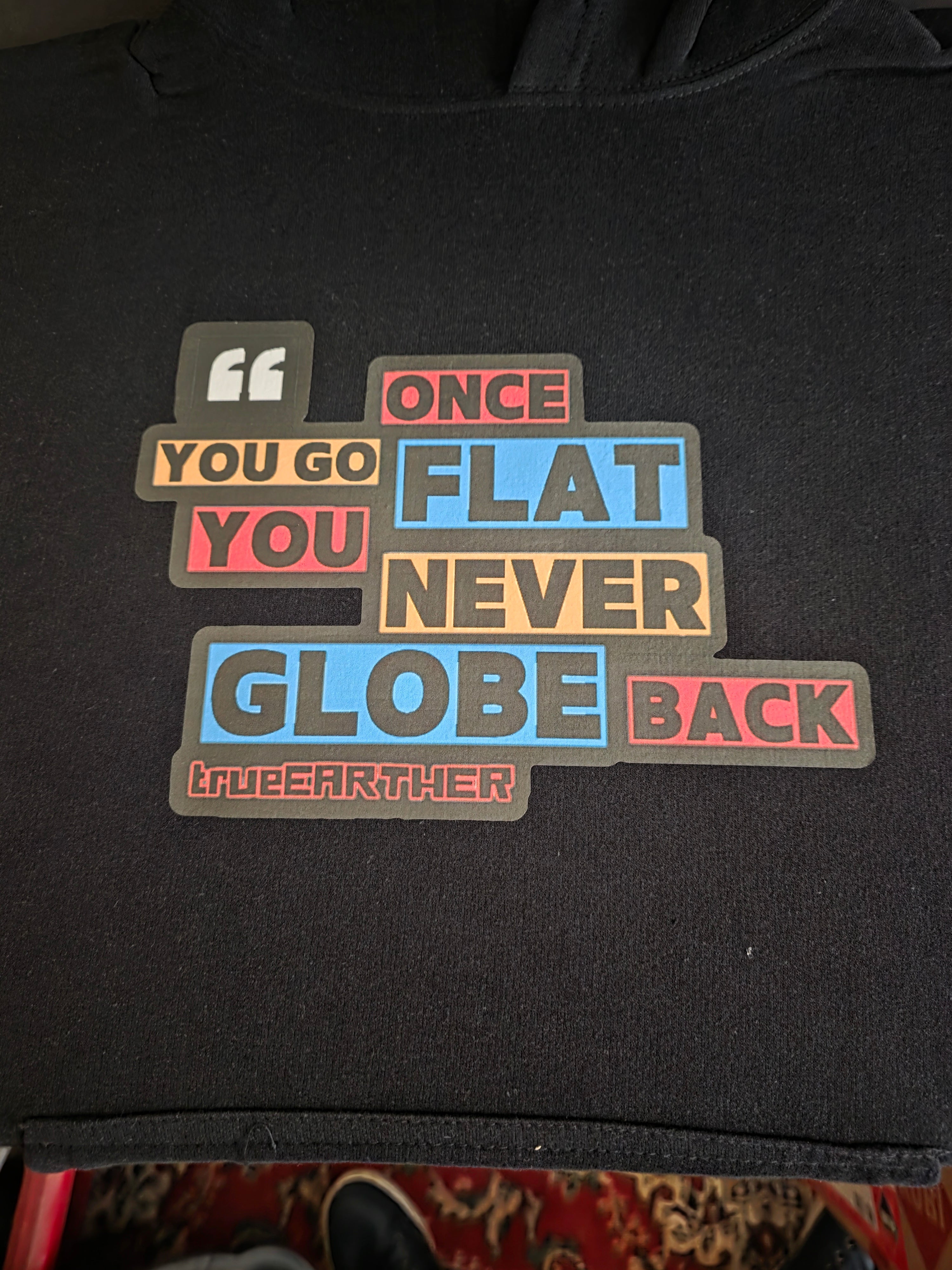 Once You Go Flat… You Never Globe Back Hoodie